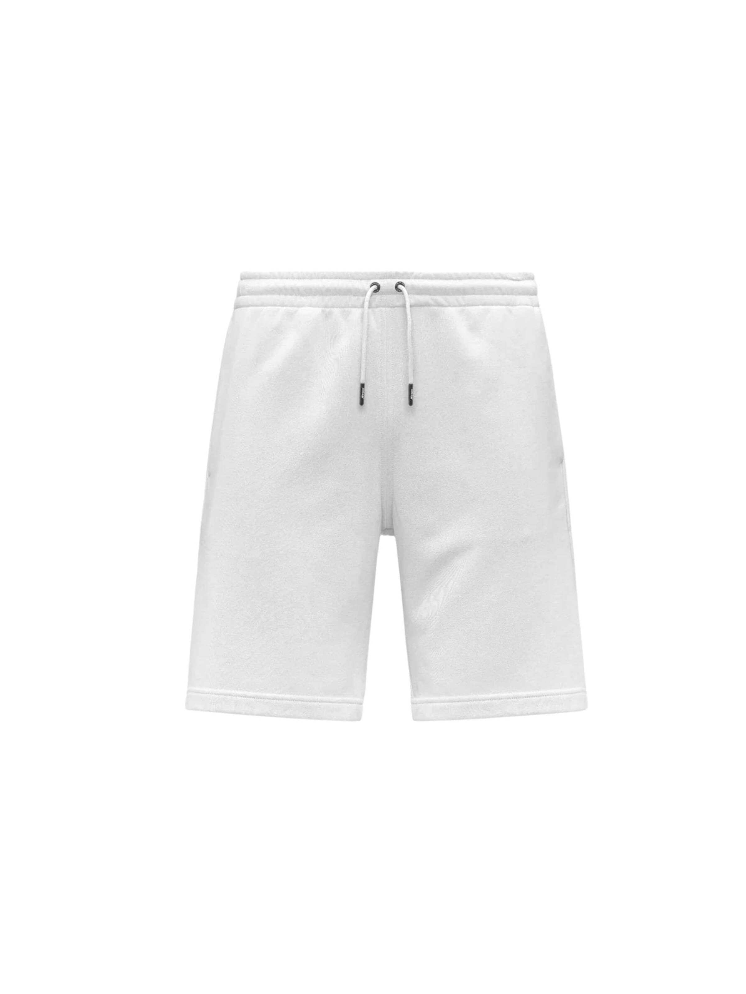 K-Way Outdoorbyxa 'K-WAY CASIMIR POLY COTTON BERMUDA' i vit: framsida