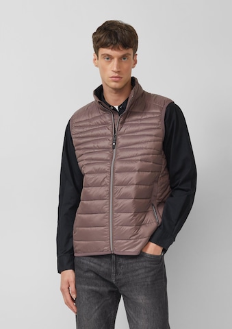 s.Oliver Vest in Brown: front