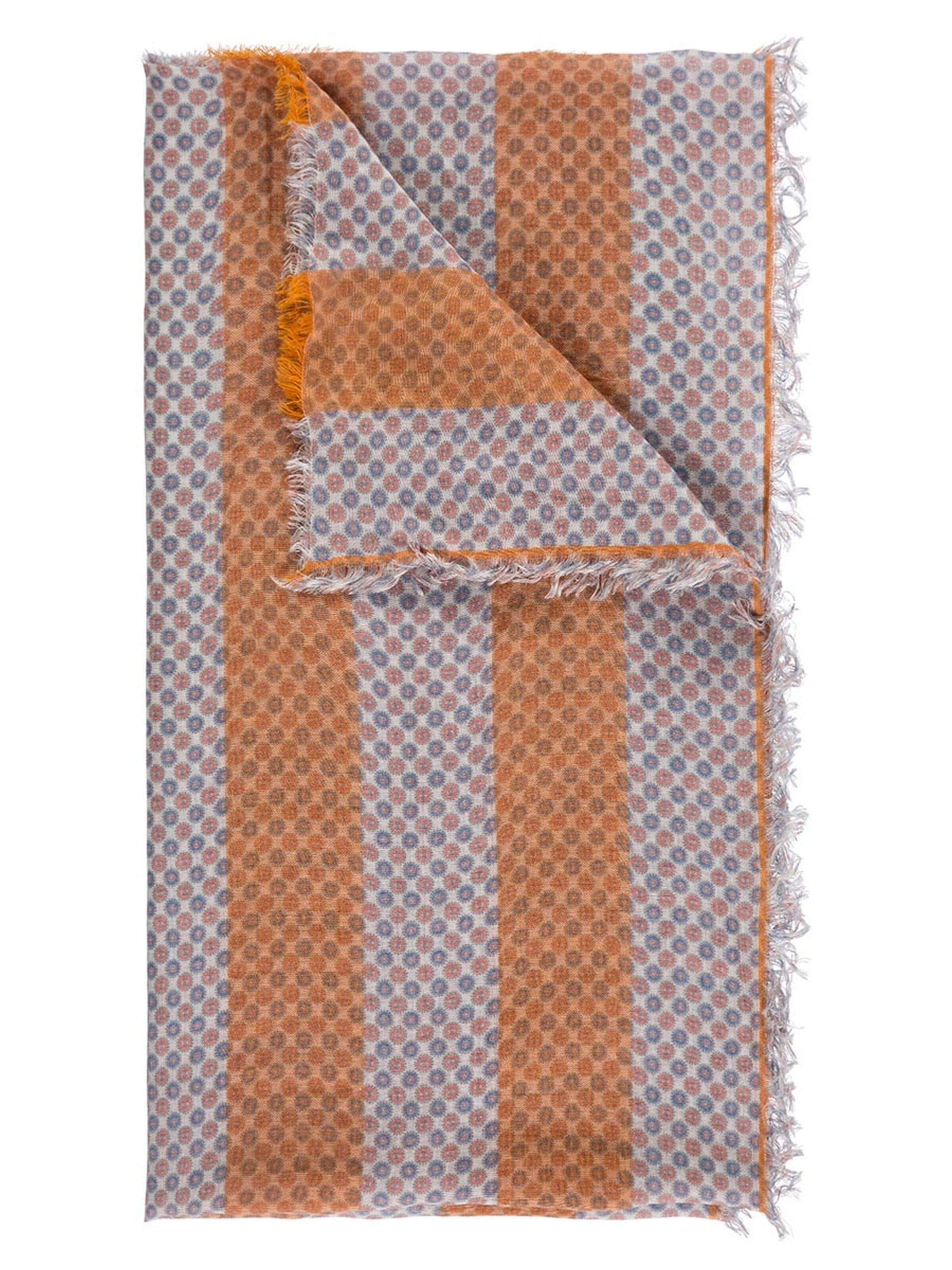 Passigatti Scarf 'Krawattenschal gemustert' in Orange