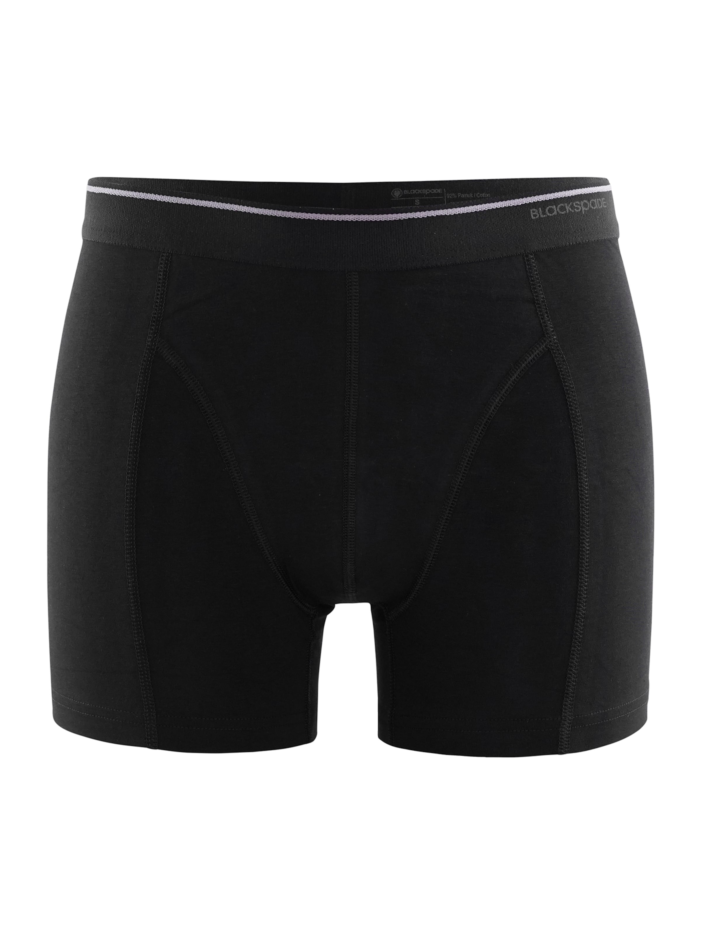 Blackspade Boxer shorts ' Tender Cotton ' in Black