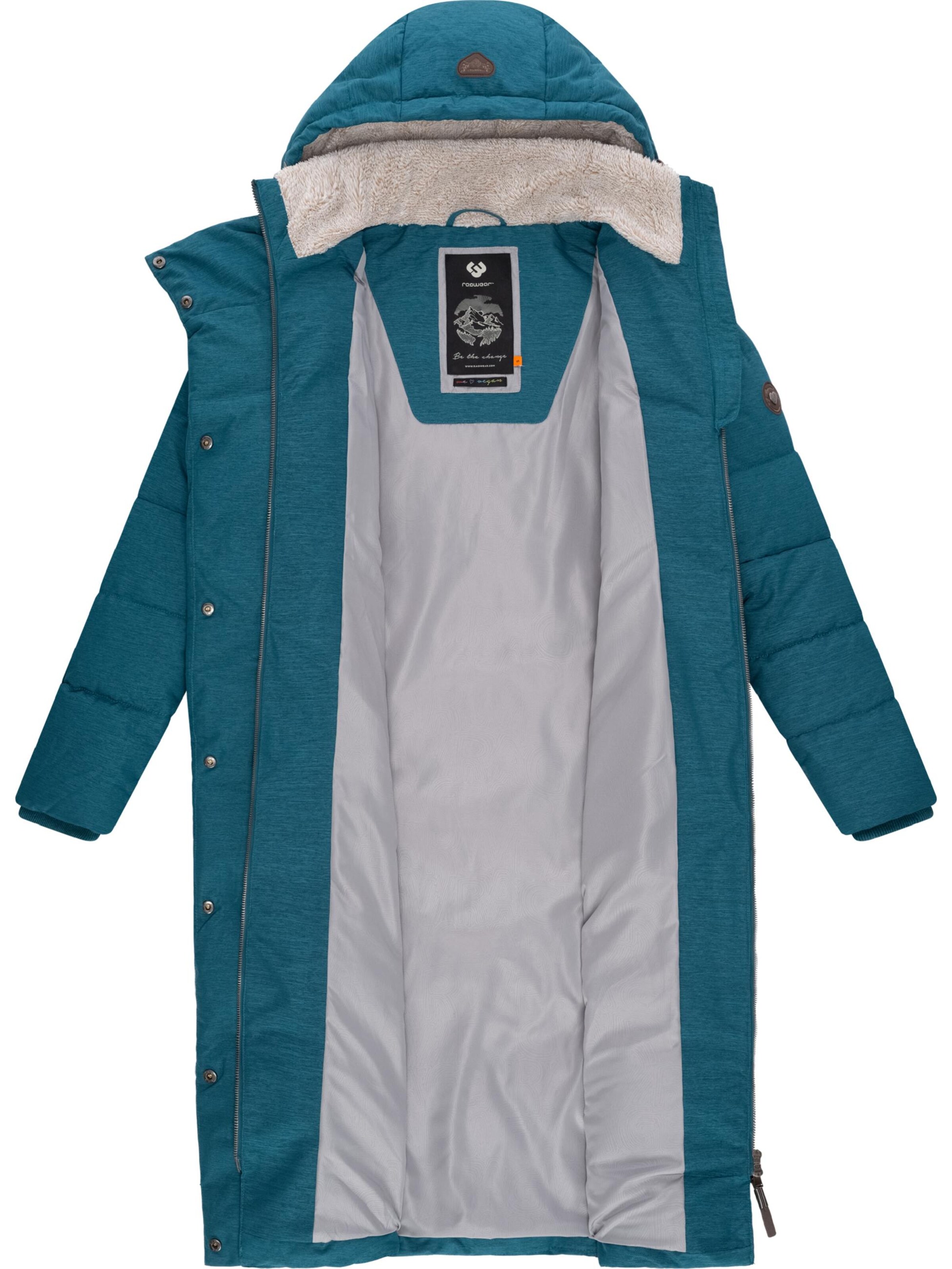 Ragwear Winter coat 'Pavla' in Blue