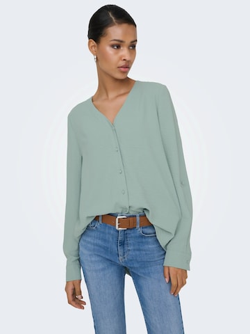 ONLY - Blusa 'ONLJANA METTE' en verde: frente
