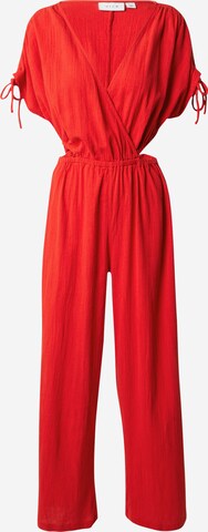 VILA Jumpsuit 'ASTA' in Rood: voorkant