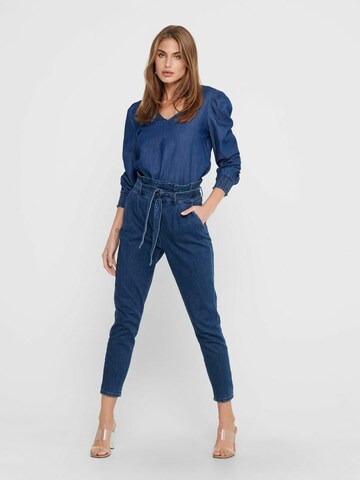 JDY Bluse 'Evelyn' in Blau