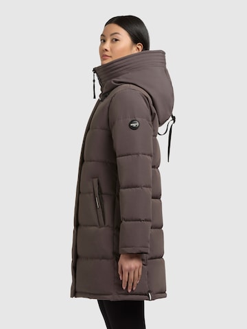 khujo Winter coat 'Faltd2' in Grey