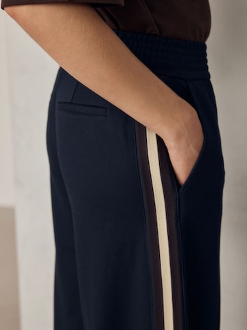 Wide Leg Pantalon Next en bleu