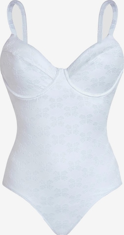 Maillot de bain Vilebrequin en blanc : devant