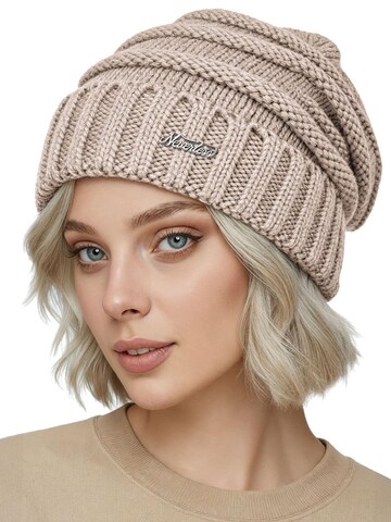 Neverless Beanie 'Model 36931' in Beige