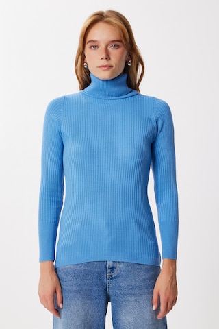 Pullover di Happiness İstanbul in blu: frontale