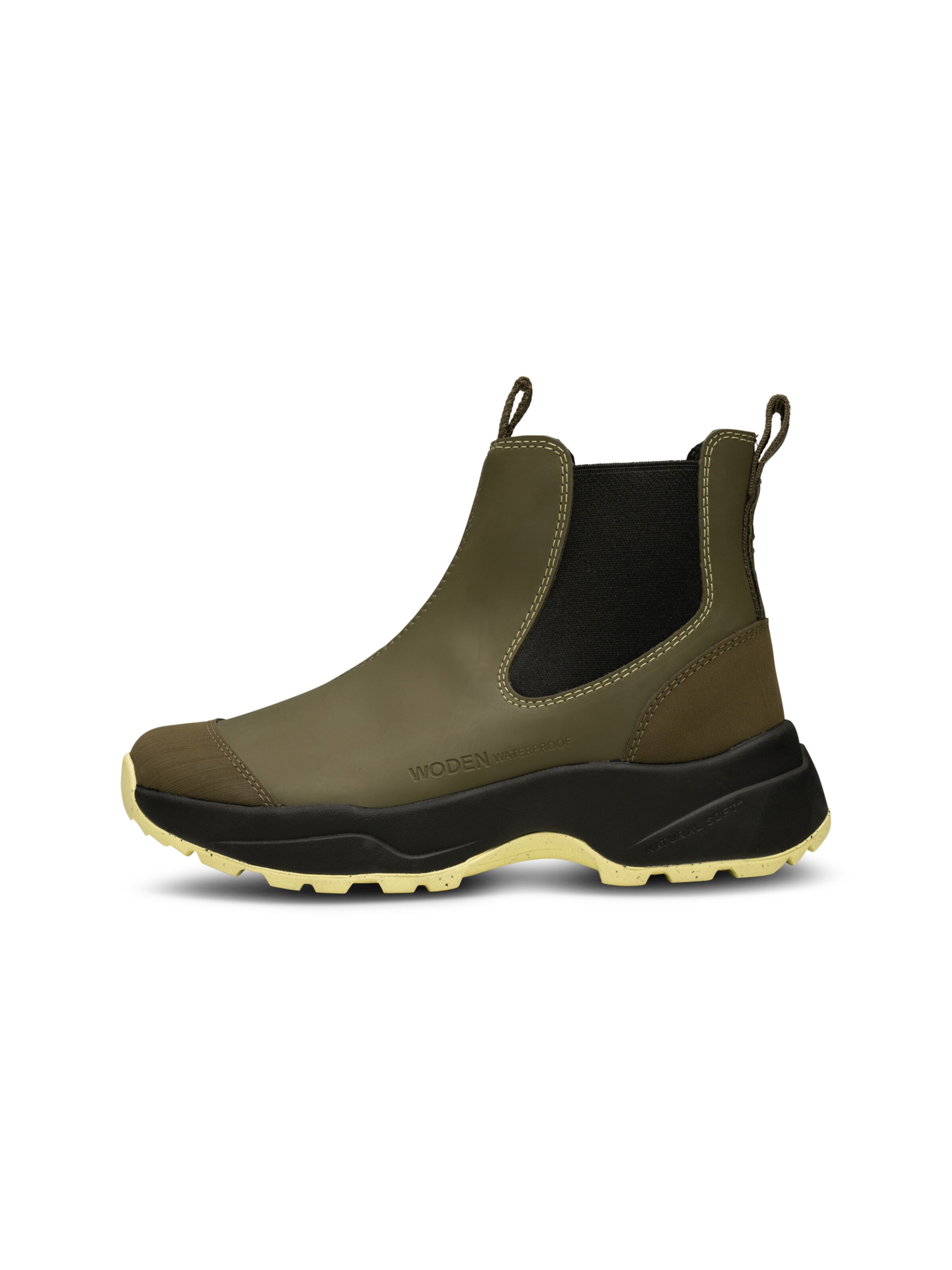 WODEN Chelsea boots in Green