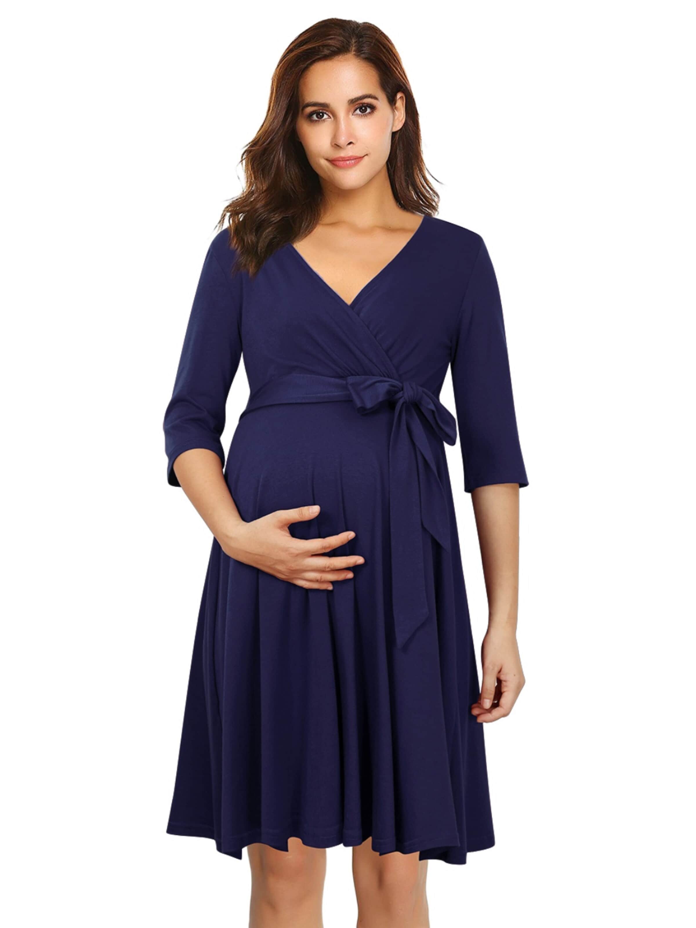 Yesfashion Jurk in Blauw: voorkant