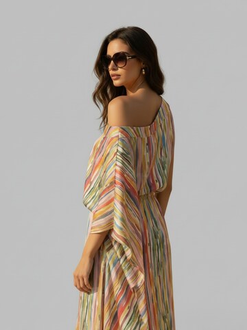 WEARABLE STORIES Jurk 'Loisa' in Gemengde kleuren