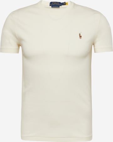 Polo Ralph LaurenRegular Fit Majica - bež boja: prednji dio