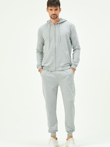Pyjama C&City en gris : devant