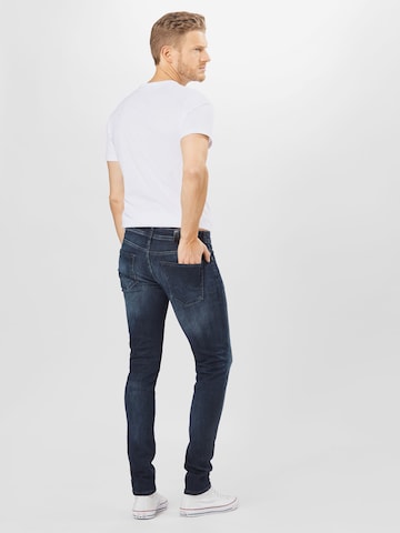 JACK & JONES - Skinny Calças de ganga 'Liam' em azul