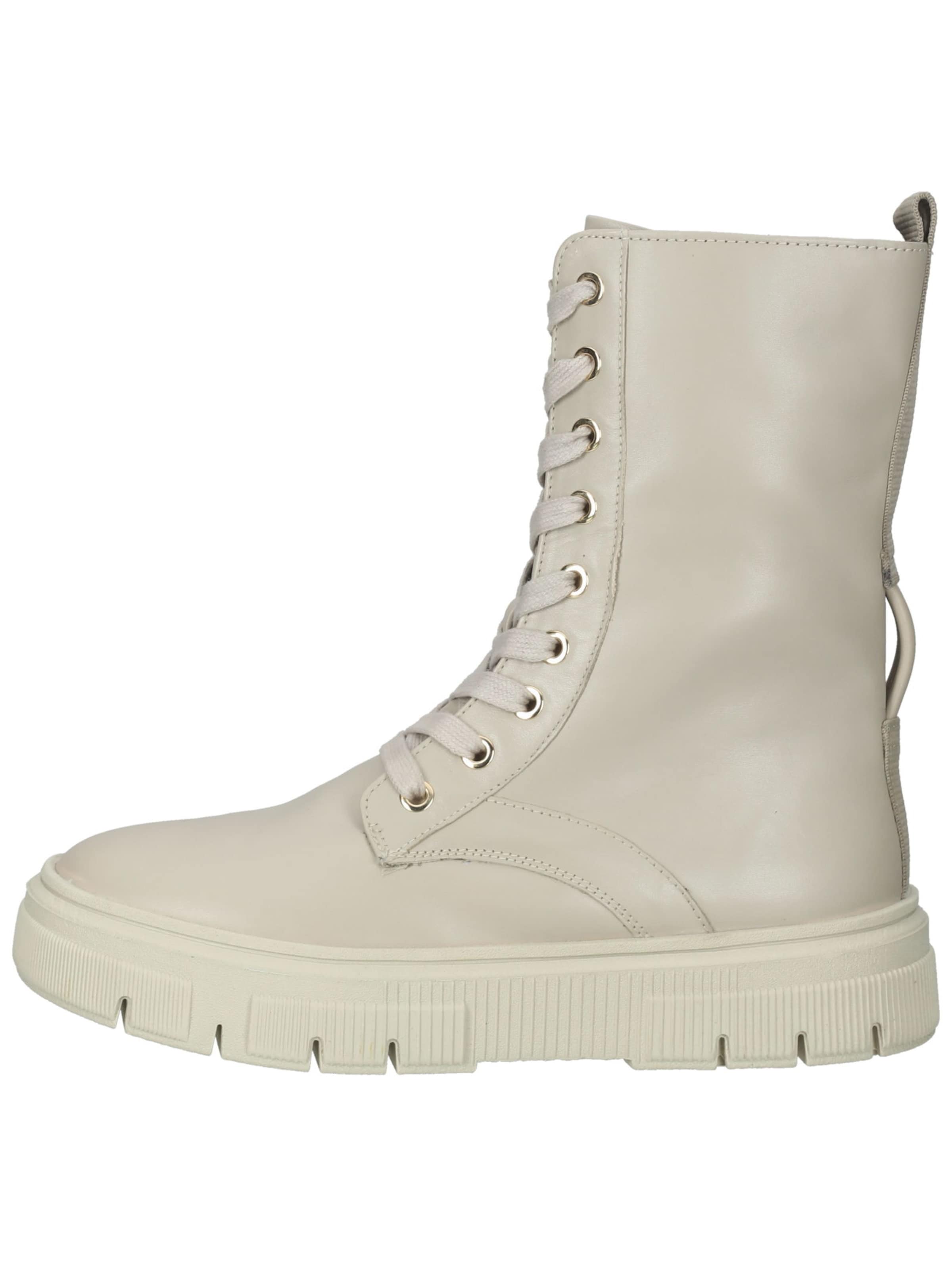 Bottines à lacets 'Isotte' GEOX en beige