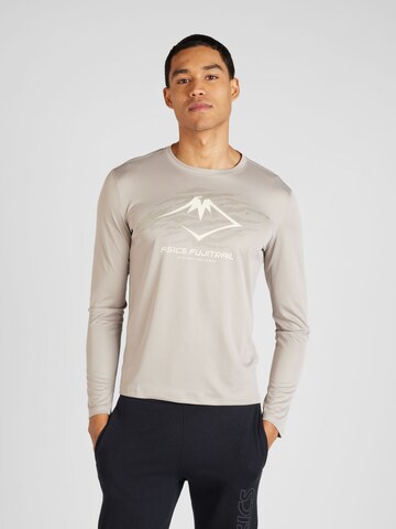 T-Shirt fonctionnel 'FUJITRAIL' ASICS en beige : devant