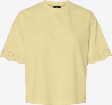 T-shirt 'PCChilli' PIECES en beige : devant