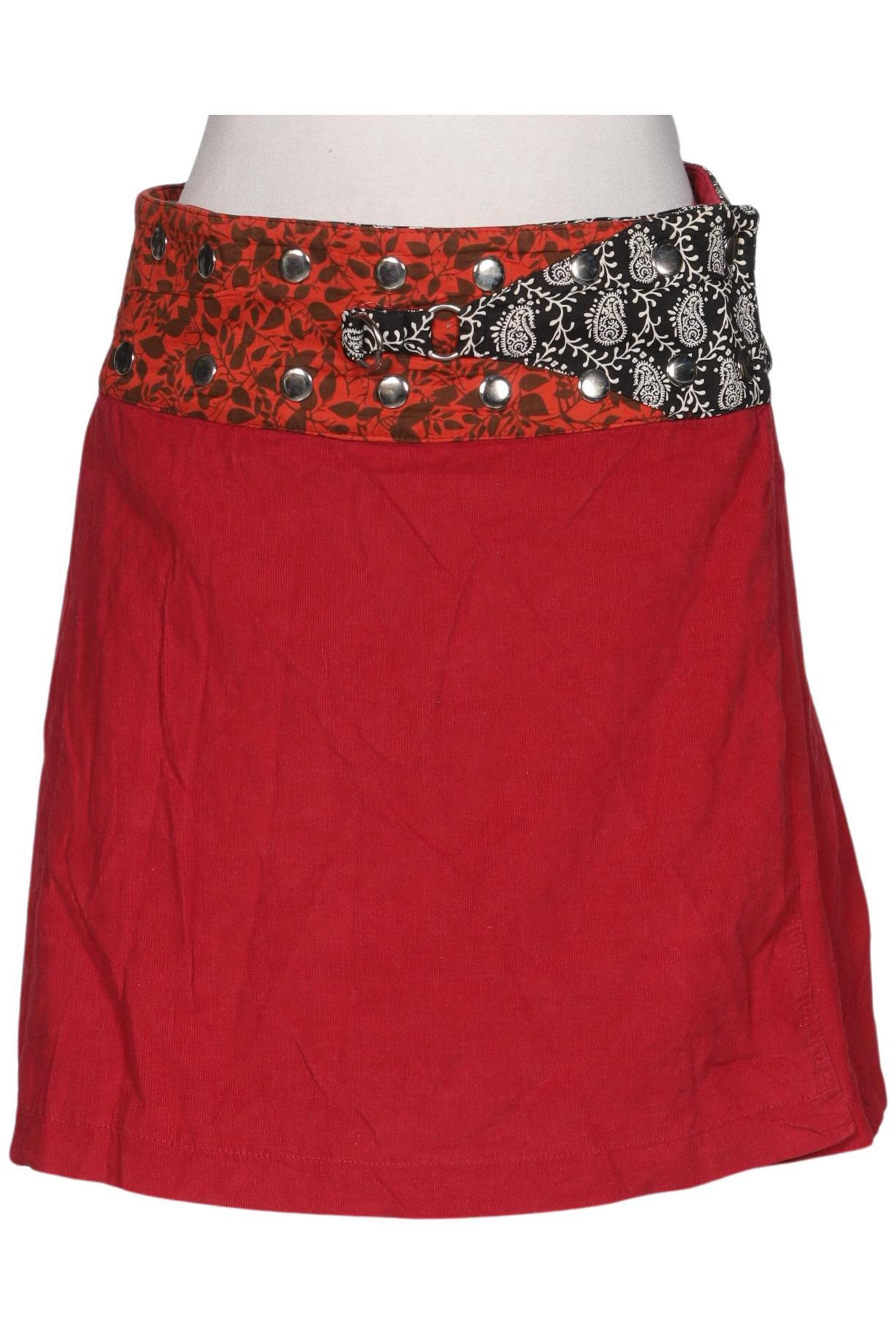 MOSHIKI Skirt in XS-XL in Red: front