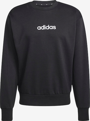 juoda ADIDAS SPORTSWEAR Sportinio tipo megztinis: priekis