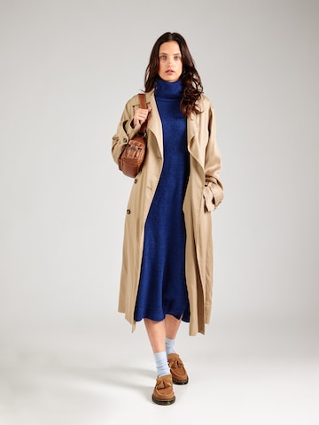 Abito in maglia di PIECES in blu