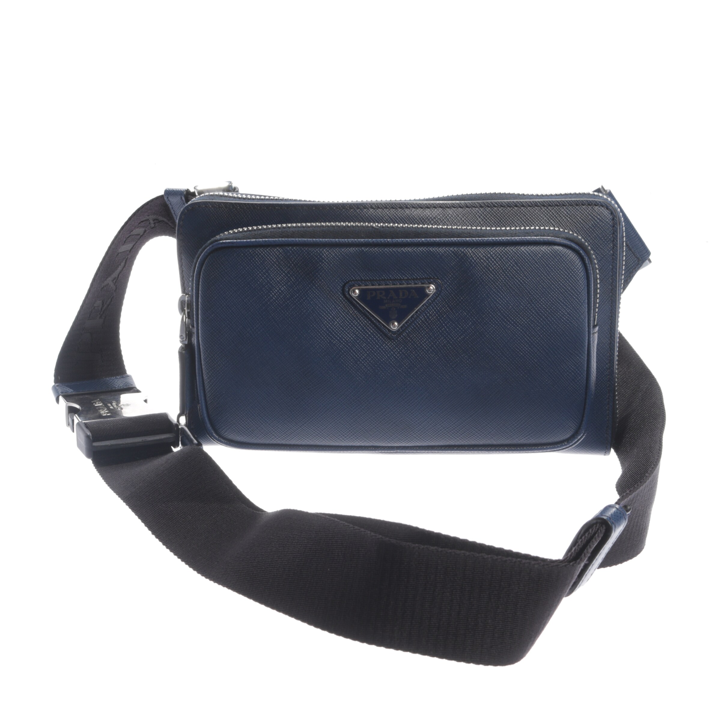 PRADA Bag in One size in Blue: front