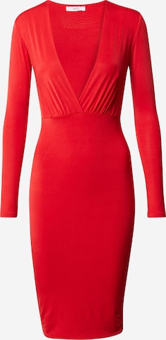 WAL G. - Vestido 'RACHAEL' en rojo: frente