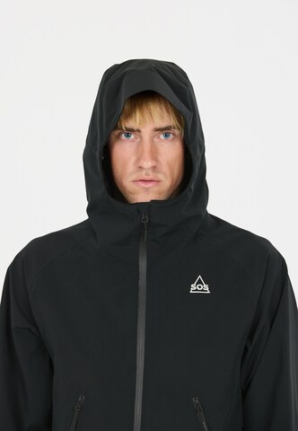 SOS Funktionsjacke 'Talinis' in Schwarz