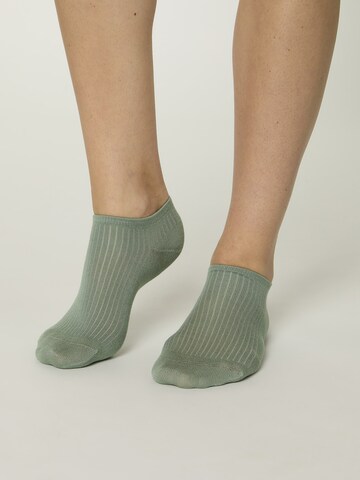 Chaussure basse ' Modal Socken Sneaker Füßlinge kurz ' Nur Die en beige : devant