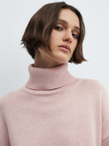 MANGO Pullover 'Ricotta' in Pink