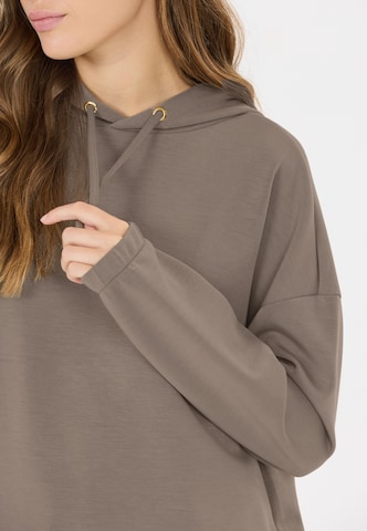 Athlecia Sports sweatshirt 'NAMIER W' in Brown