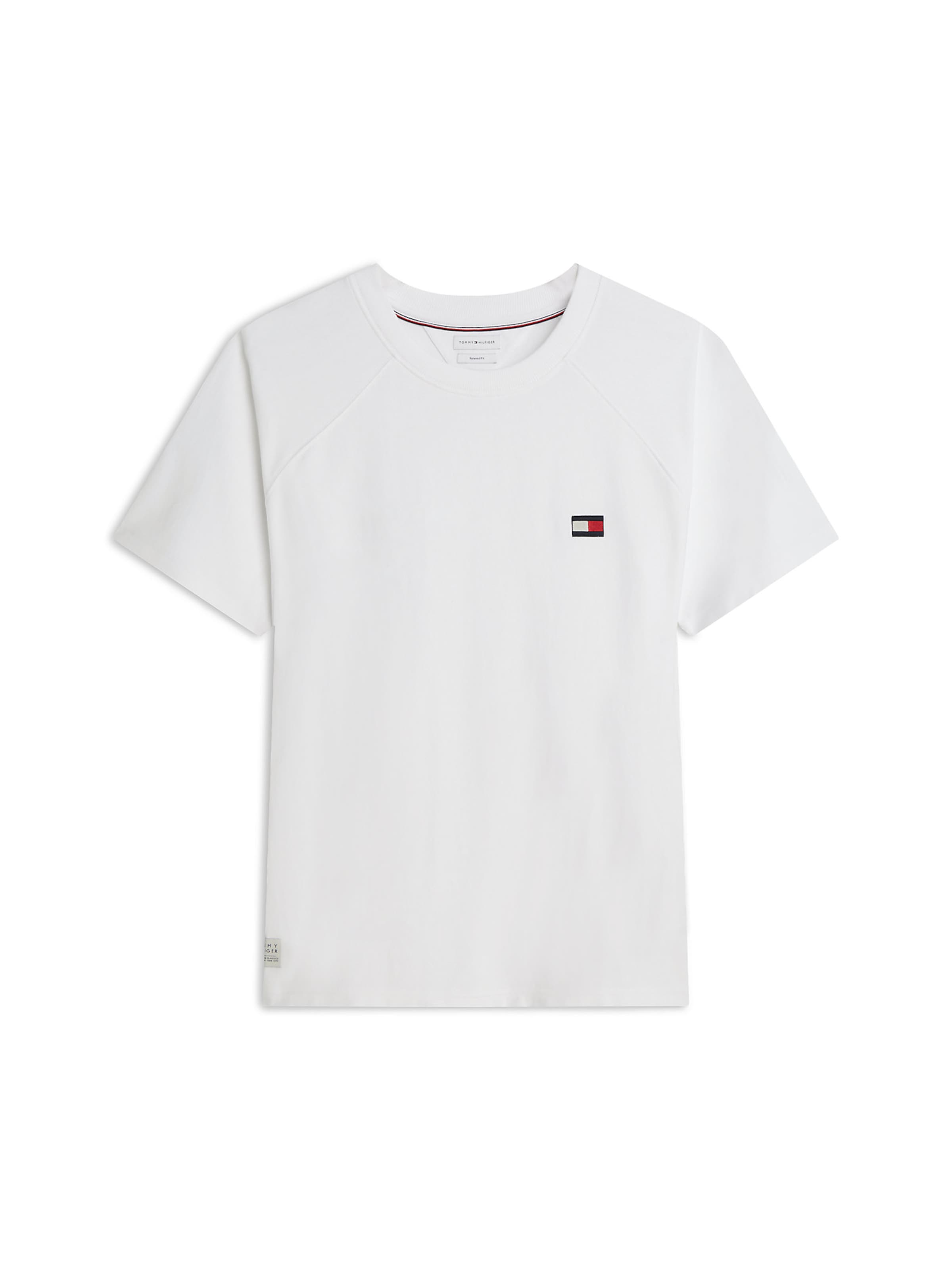 TOMMY HILFIGER T-Shirt en blanc, Vue avec produit