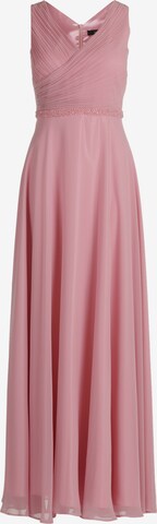Vera Mont Aftonklänning i rosa: framsida