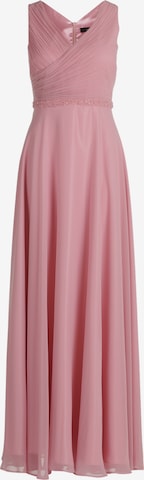 Vera Mont Evening Dress in Pink: front
