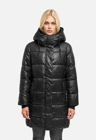 Manteau d’hiver 'Yumee XVI' MARIKOO en noir : devant