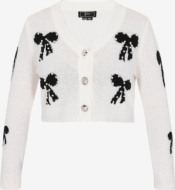 faina Neuletakki 'Fashion Look' värissä valkoinen: etupuoli