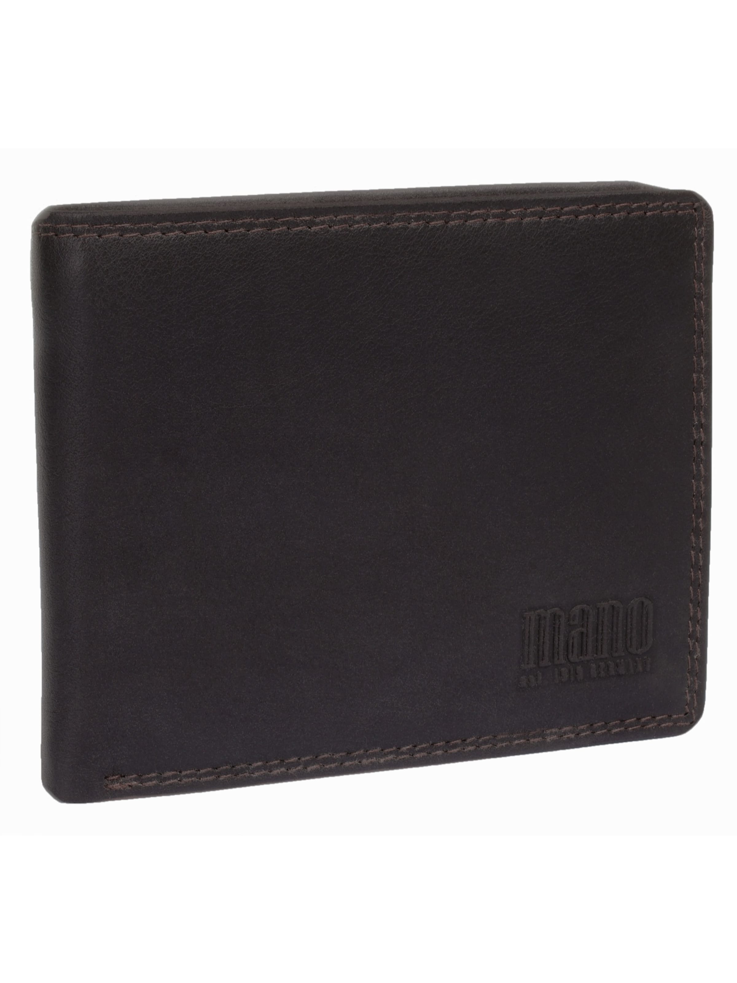 Porte-monnaies 'SUTURA' mano en marron
