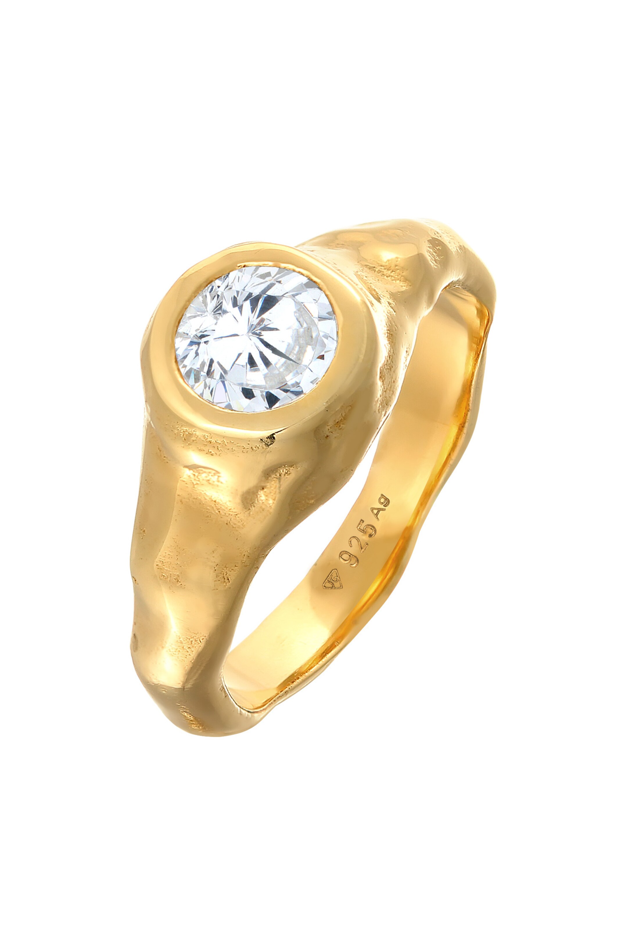 ELLI PREMIUM Ring in Goud: voorkant