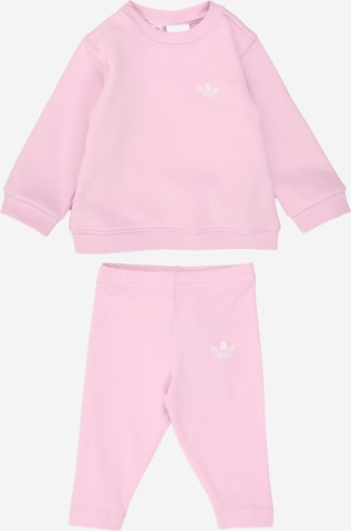 ADIDAS ORIGINALS Juoksupuku värissä vaaleanpunainen: etupuoli