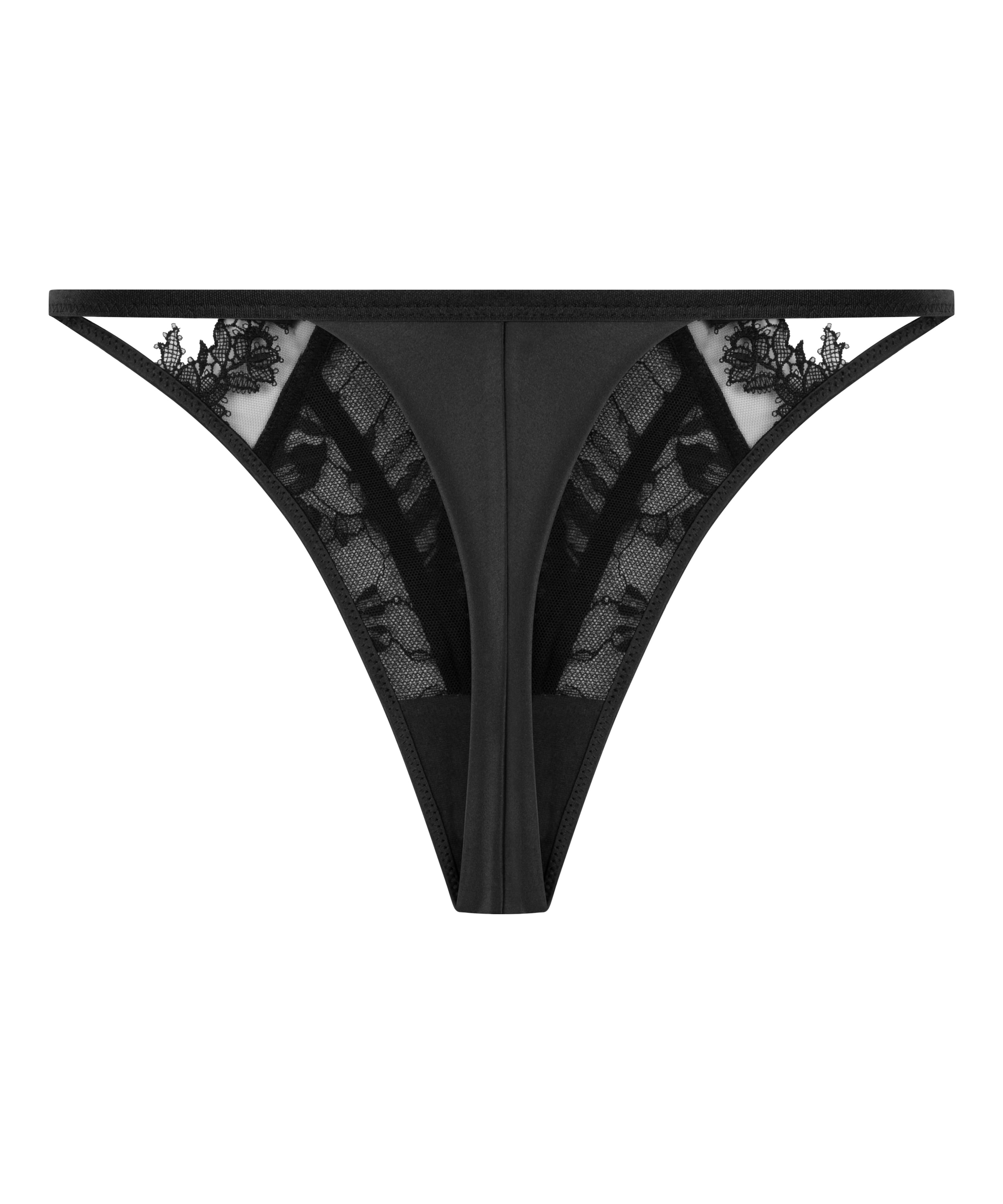 String 'Julia' Hunkemöller en noir