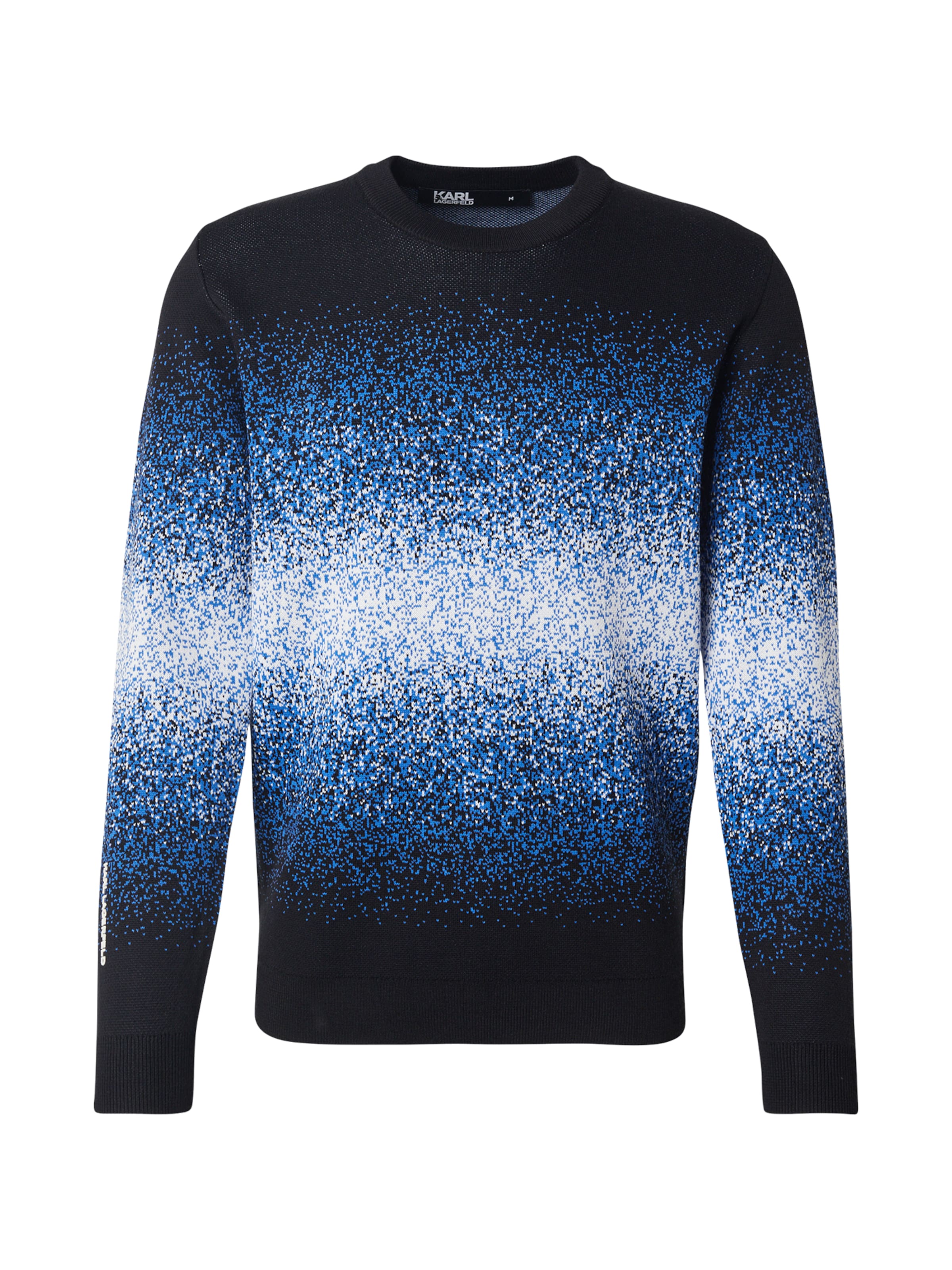 Pulover de la Karl Lagerfeld pe negru: față