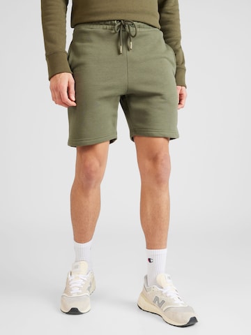 Regular Pantalon ALPHA INDUSTRIES en vert : devant