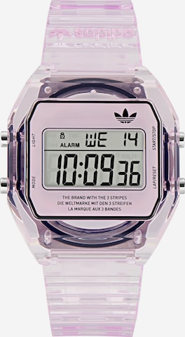 ADIDAS ORIGINALS Uhr in Pink: Vorderseite