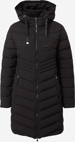 Palton de iarnă de la Lauren Ralph Lauren pe negru: față