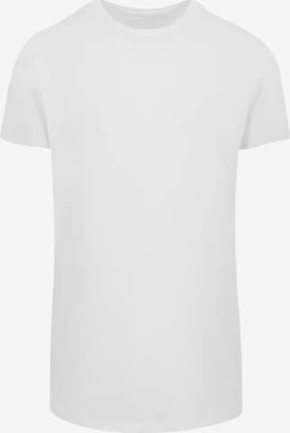 T-Shirt 'Disney Mickey Mouse Tongue' F4NT4STIC en blanc : devant