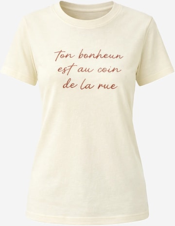 LEAFLETIC Shirts 'Leafletic Women’s T-Shirt' i beige: forside