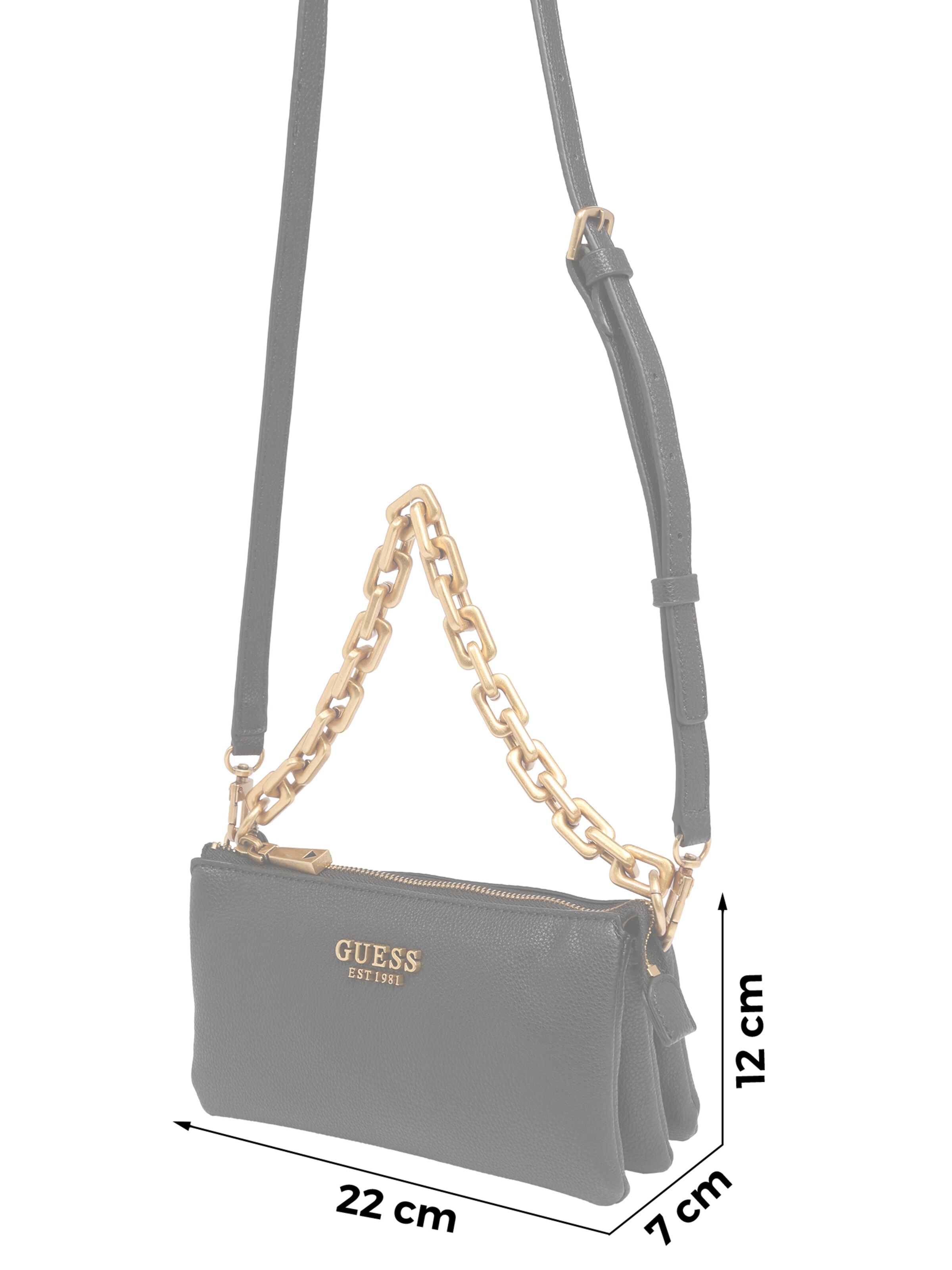 Frauen Taschen & Rucksäcke GUESS Handtasche 'TURIN' in Schwarz - SX51822 Frauen Taschen & Rucksäcke GUESS Handtasche 'TURIN' in Schwarz - SX51822