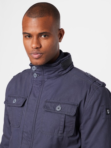 Brandit Jacke 'Britannia' in Blau