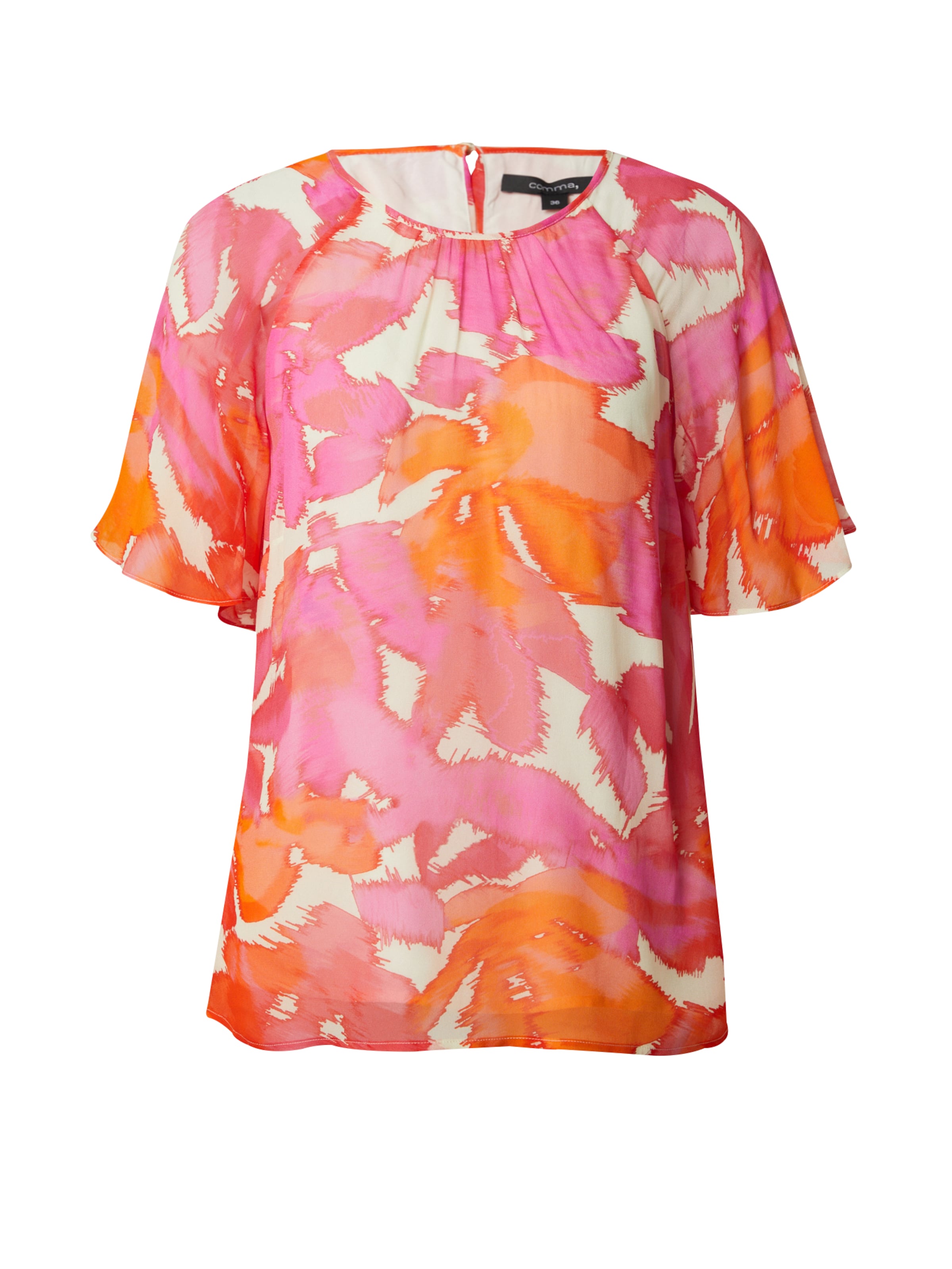 COMMA Bluse in Orange: Vorderseite