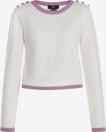 faina Sweater 'Paino' in White: front